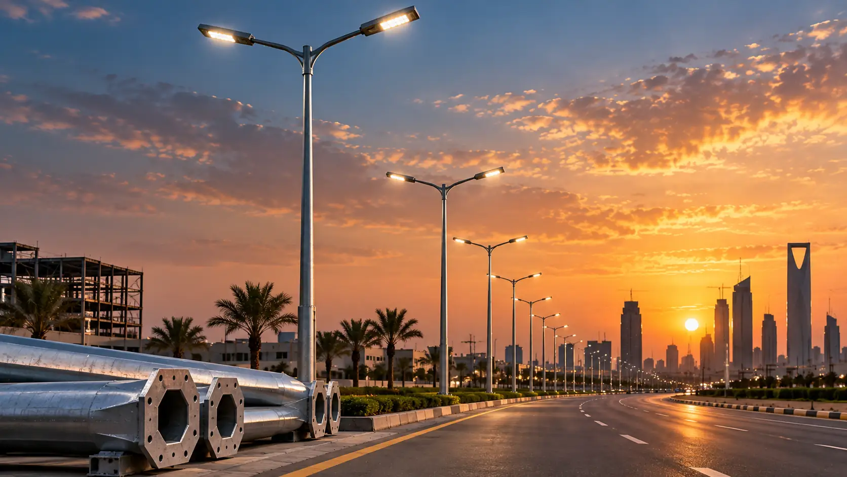 أعمدة الإنارة
